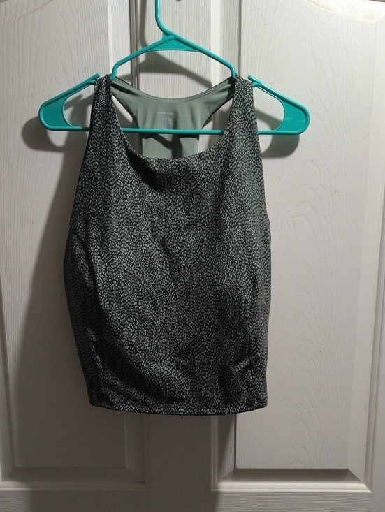 Amazon Essentials Tops - Amazon Essentials Black & Gray Textured High-Neck Tank